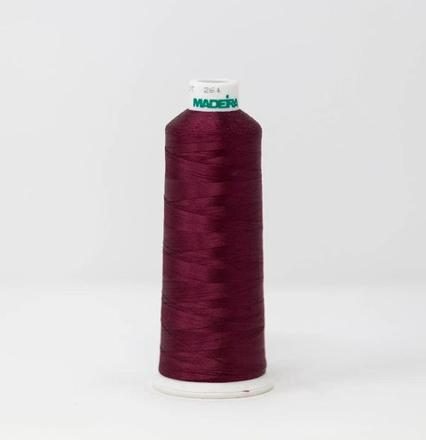 Madeira Rayon 1035 Burgundy Embroidery Thread 5500 Yards