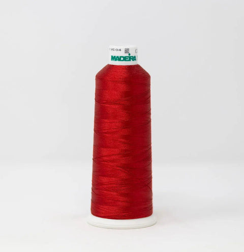 Madeira Rayon 1039 Brick Red Embroidery Thread 5500 Yards