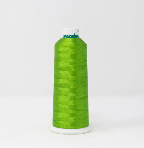 Madeira Rayon 1049 Lime Green Embroidery Thread 5500 Yards