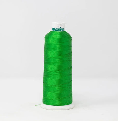 Madeira Rayon 1050 Green Thumb Embroidery Thread 5500 Yards
