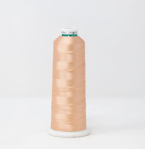 Madeira Rayon 1053 Light Coral Embroidery Thread 5500 Yards
