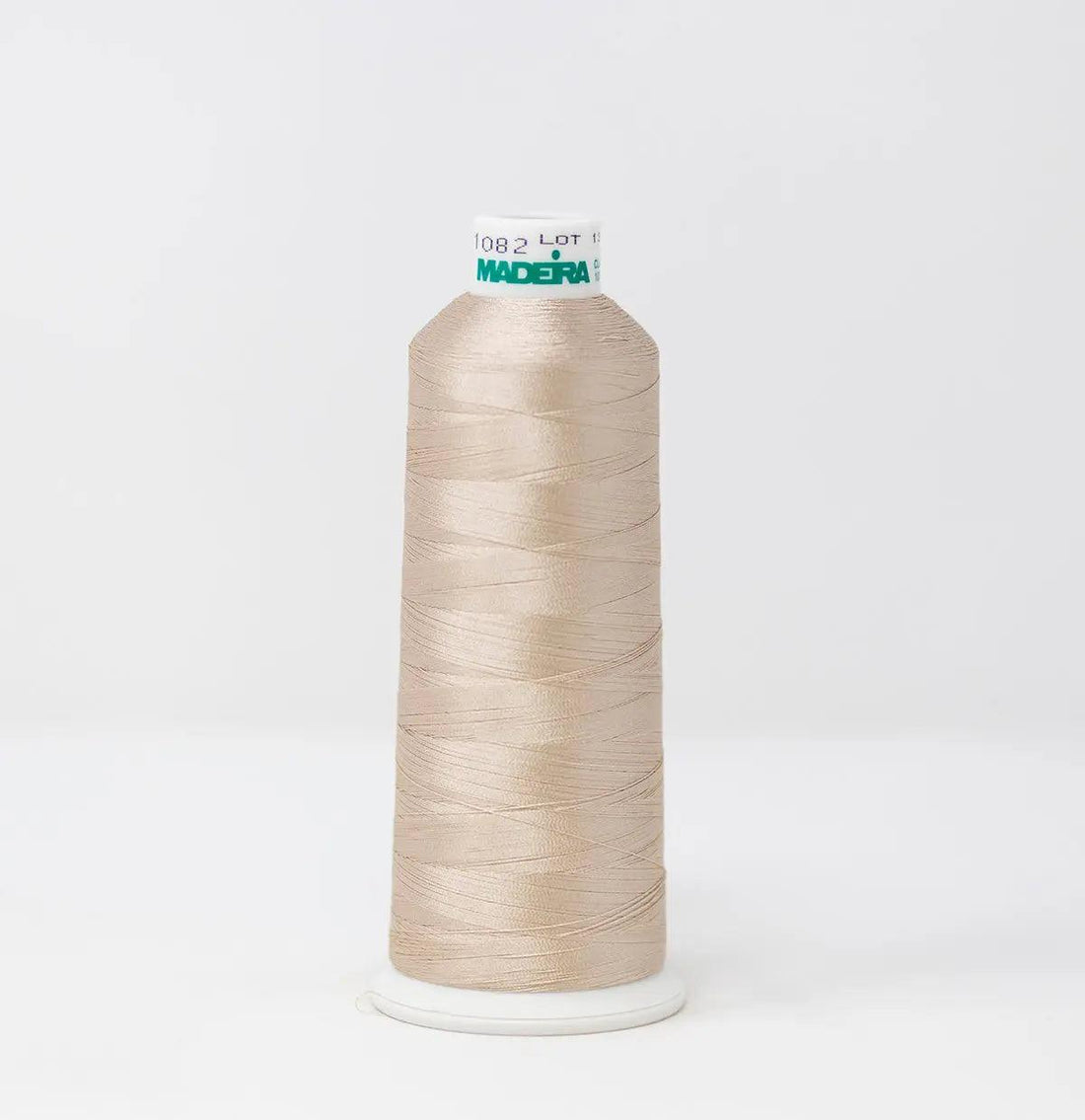 Madeira Rayon 1082 Antique Ecru Embroidery Thread 5500 Yards