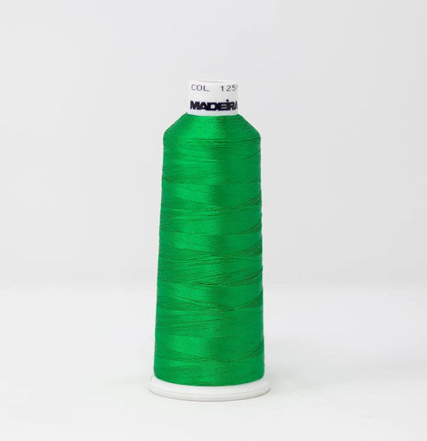 Madeira Rayon 1251 Kelly Green Embroidery Thread 5500 Yards