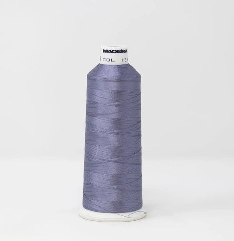 Madeira Rayon 1363 Steel Lavender Embroidery Thread 5500 Yards