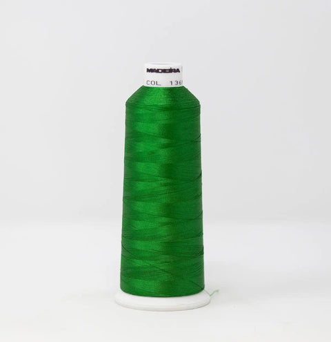 Madeira Rayon 1369 Fresh Pine Embroidery Thread 5500 Yards