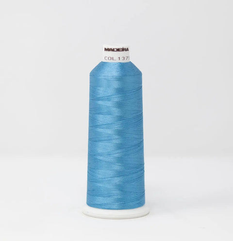 Madeira Rayon 1373 Cerulean Frost Embroidery Thread 5500 Yards