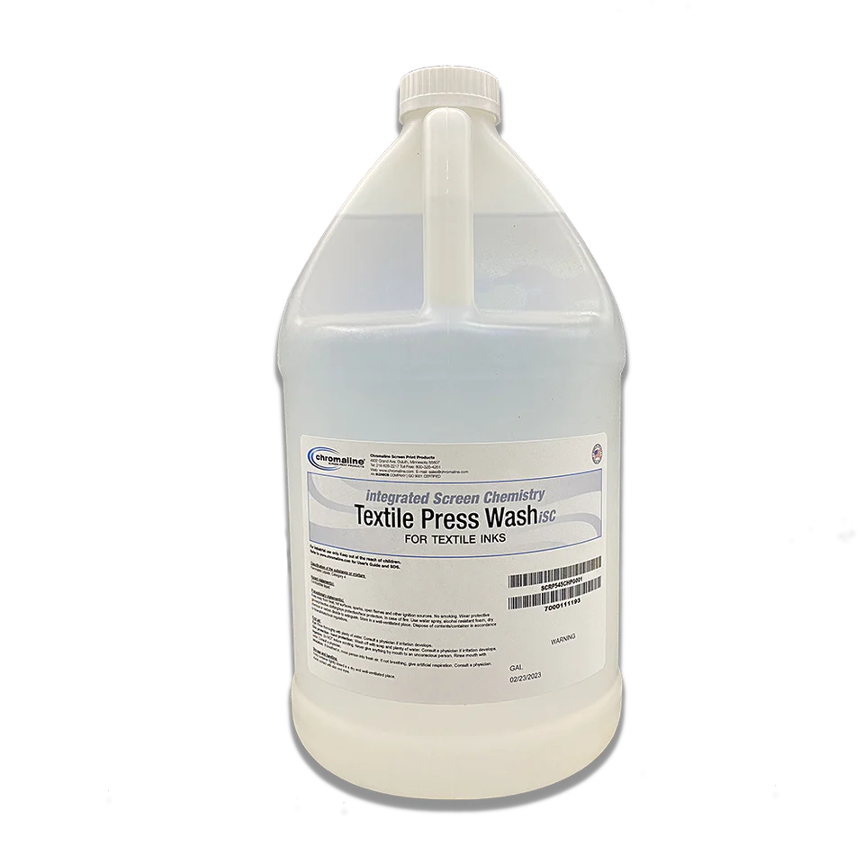 Chromaline Textile Press Wash 5G SCRP545CHZG1X5 5 Gallon