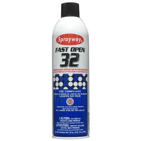 Sprayway Fast Open Premium Water Based Screen Opener