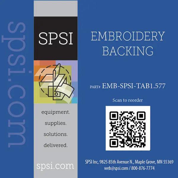 Embroidery Cap Tear-Away 2.5oz White 4"x7" 500ct  (#350)