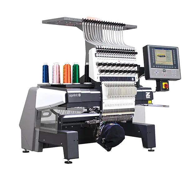 ZSK Sprint 8 1-Head 18-Needle Embroidery Machine