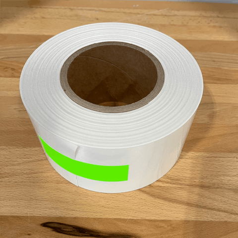 Clear Split Liner Tape - 3"x 300'   here roll